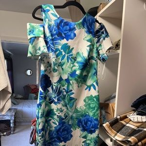 Calvin Klein Cold Shoulder BodyCon Dress